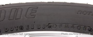 Tire manufacturer date