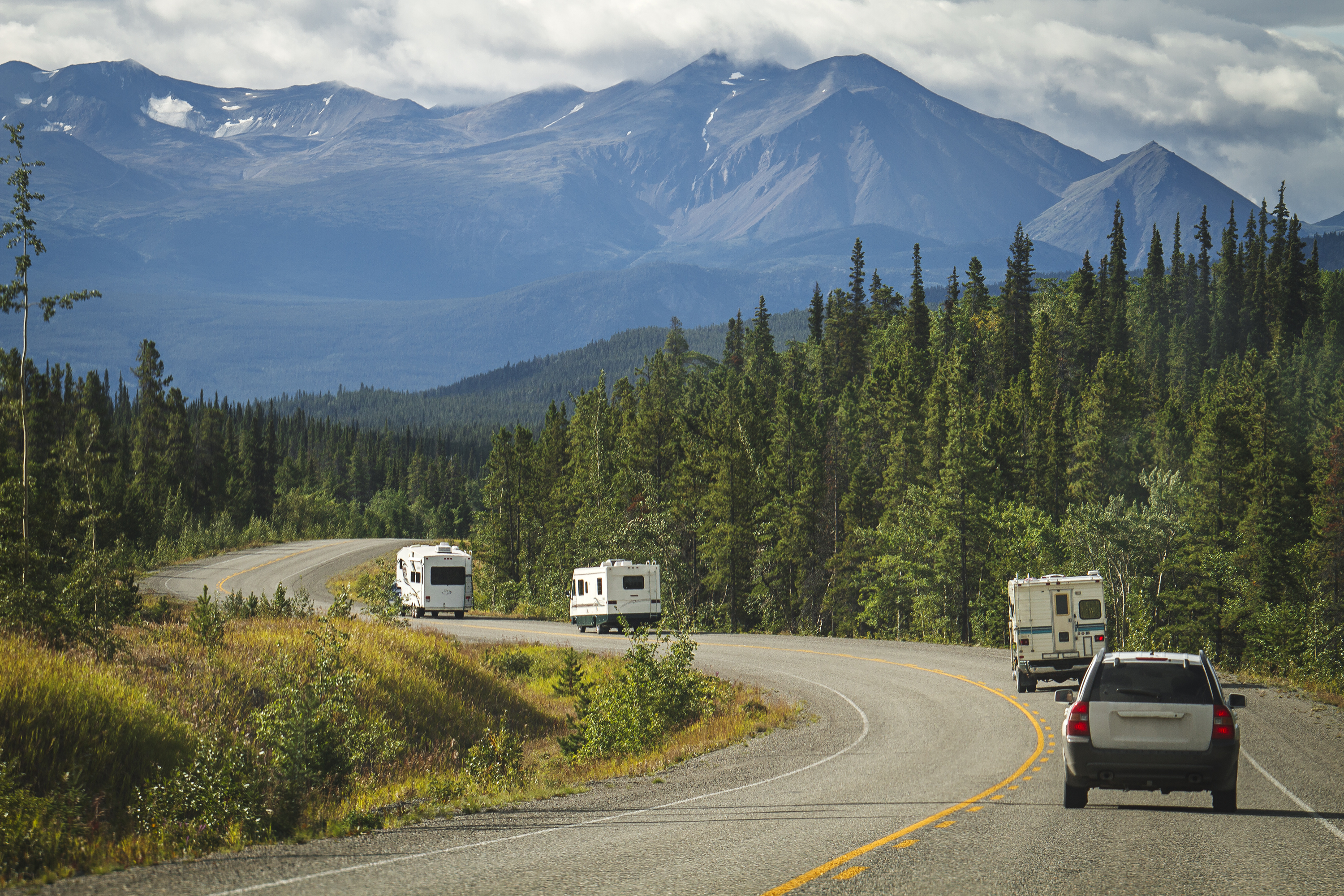 Bumped and Bruised RVing to Alaska, with Coach-Net Along for the Ride